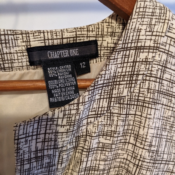 Chapter One Linen Dress - Picture 2 of 3